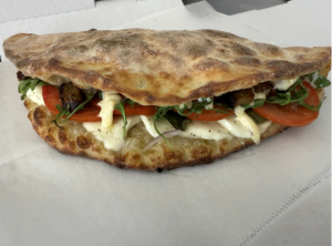 Caprese Folded Pizza Sandwich
